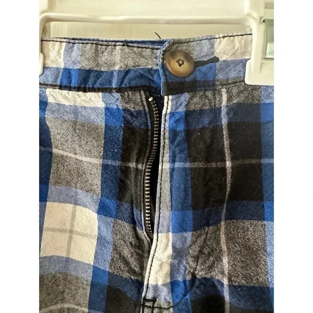 Faded Glory Size 18 youth checkered Shorts